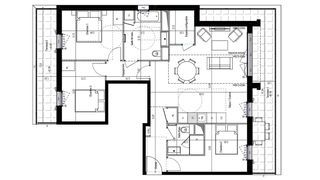  Appartement � vendre 4 pi�ces 87 m�