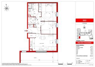  Appartement � vendre 3 pi�ces 63 m�