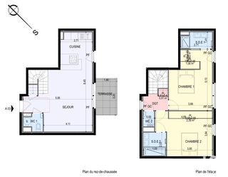  Appartement � vendre 3 pi�ces 80 m�
