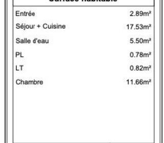  Appartement � vendre 2 pi�ces 39 m�