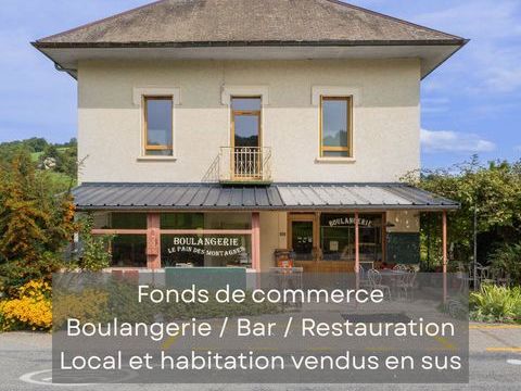 Vente Boulangerie 131 m&sup2; 88000 73410 Entrelacs
