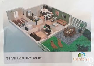  Maison � vendre 3 pi�ces 69 m�