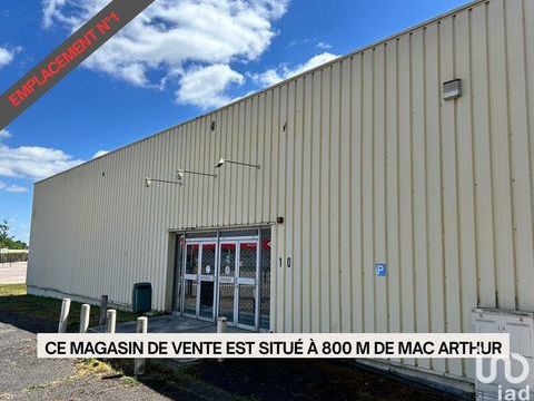 Vente Boutique/Local commercial 1 000 m&sup2; 715000 10150 Pont sainte marie
