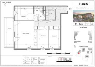  Appartement � vendre 4 pi�ces 87 m�