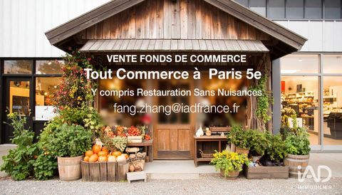 Vente Boutique/Local commercial 75 m&sup2; 220000 75005 Paris