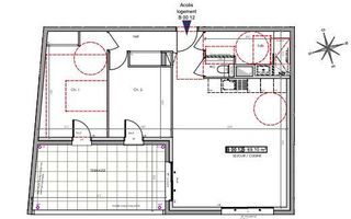  Appartement � vendre 3 pi�ces 69 m�