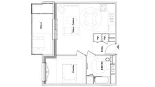  Appartement � vendre 2 pi�ces 46 m�