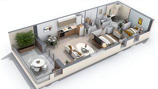  Appartement � vendre 3 pi�ces 68 m�