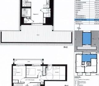  Appartement � vendre 4 pi�ces 89 m�