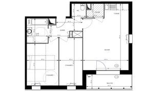  Appartement � vendre 3 pi�ces 69 m�