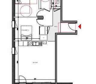  Appartement � vendre 3 pi�ces 68 m�