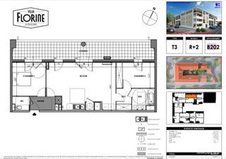  Appartement � vendre 3 pi�ces 66 m�