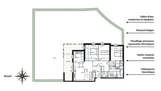  Appartement � vendre 4 pi�ces 83 m�