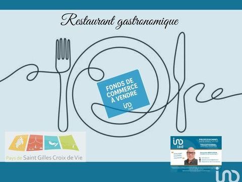 Vente Restaurant gastronomique 271 m&sup2; 275000 85800 Saint-gilles-croix-de-vie