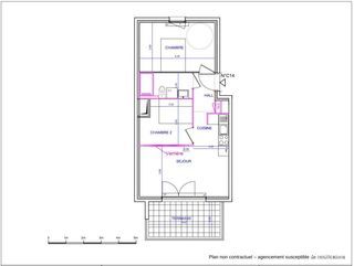  Appartement � vendre 3 pi�ces 45 m�