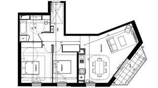  Appartement � vendre 3 pi�ces 66 m�