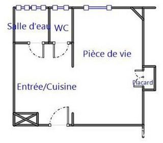  Appartement � vendre 1 pi�ce 27 m�