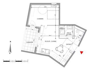  Appartement � vendre 2 pi�ces 51 m�