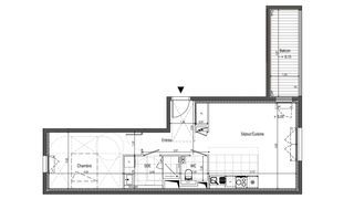  Appartement � vendre 2 pi�ces 50 m�