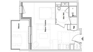  Appartement � vendre 1 pi�ce 31 m�