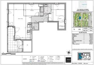  Appartement � vendre 3 pi�ces 66 m�