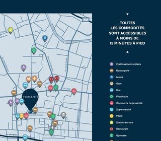  Appartement � vendre 3 pi�ces 74 m�