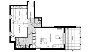  Appartement � vendre 3 pi�ces 68 m�