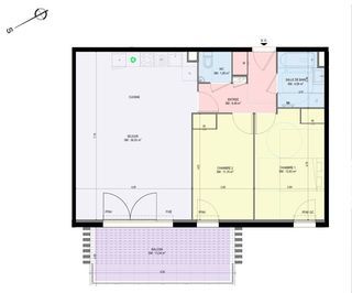  Appartement � vendre 3 pi�ces 75 m�