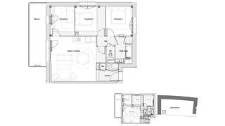  Appartement � vendre 4 pi�ces 71 m�