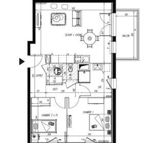  Appartement � vendre 3 pi�ces 64 m�