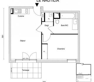  Appartement � vendre 2 pi�ces 40 m�