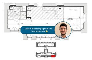  Appartement � vendre 3 pi�ces 62 m�