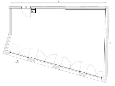 Vente Murs commerciaux 59 m&sup2; 711840 75012 Paris
