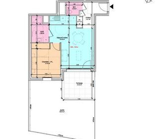  Appartement � vendre 2 pi�ces 47 m�