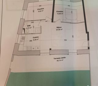  Appartement � vendre 3 pi�ces 60 m�