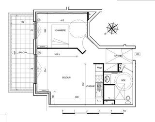  Appartement � vendre 2 pi�ces 46 m�