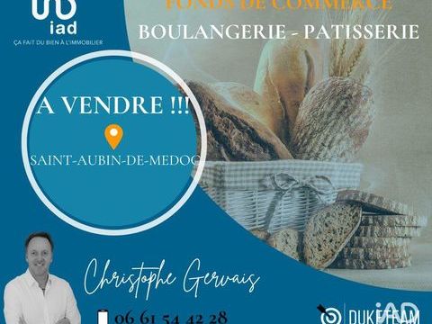 Vente Boulangerie 100 m&sup2; 150000 33160 Saint-aubin-de-m�doc