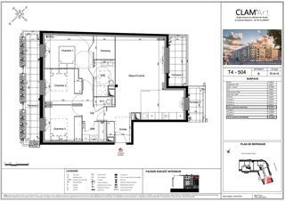  Appartement � vendre 4 pi�ces 89 m�