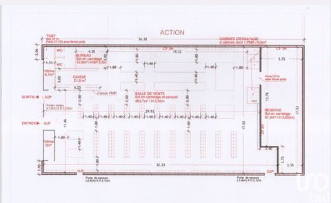 Vente Boutique/Local commercial 798 m&sup2; 110000 77176 Savigny-le-temple