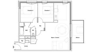  Appartement � vendre 3 pi�ces 70 m�