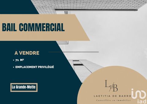 Vente Droit au bail 74 m&sup2; 59000 34280 La grande-motte