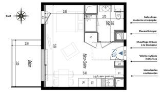  Appartement � vendre 1 pi�ce 29 m�