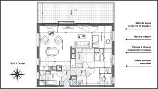  Appartement � vendre 4 pi�ces 90 m�