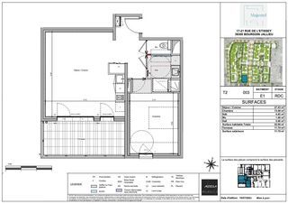  Appartement � vendre 2 pi�ces 53 m�