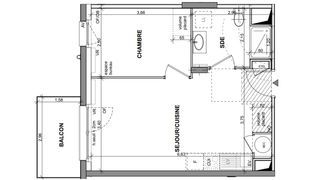  Appartement � vendre 2 pi�ces 38 m�