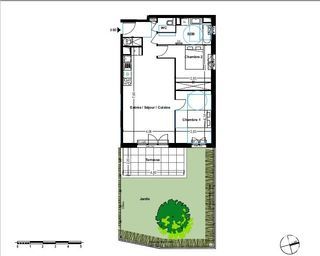  Appartement � vendre 3 pi�ces 66 m�