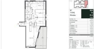  Appartement � vendre 4 pi�ces 91 m�