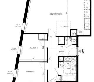  Appartement � vendre 4 pi�ces 85 m�