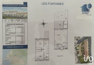  Maison � vendre 3 pi�ces 77 m�