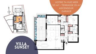  Appartement � vendre 4 pi�ces 120 m�